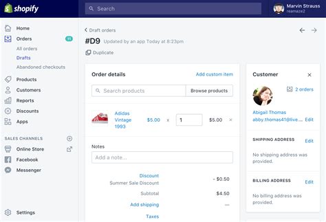 what is a draft order in shopify